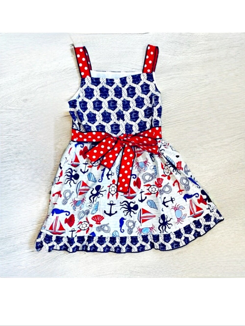 Ann Loren Nautical Sundress - Picture 3 of 12